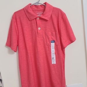 Short sleeve boys polo